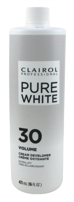 Clairol Pure White 30 Creme Developer Extra Lift 16oz