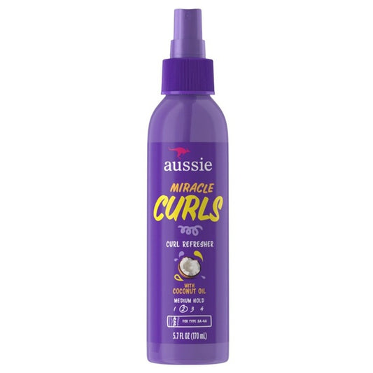 Aussie Miracle Curls Curl Refresher Maximum Hold 5.7oz