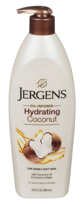 Jergens Coconut Hydrating 16.8oz Moisturizer Pump
