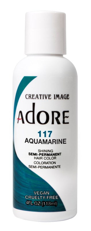 Adore Semi-Permanent Haircolor #117 Aquamarine 4oz