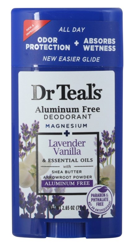 Dr Teals Deodorant Lavender Vanilla 2.65oz Aluminum-Free