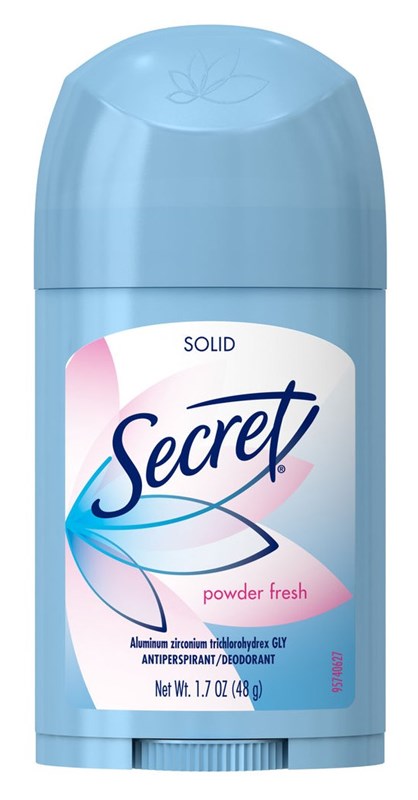 Secret Deodorant Solid 1.7oz Powder Fresh Antiperspirant