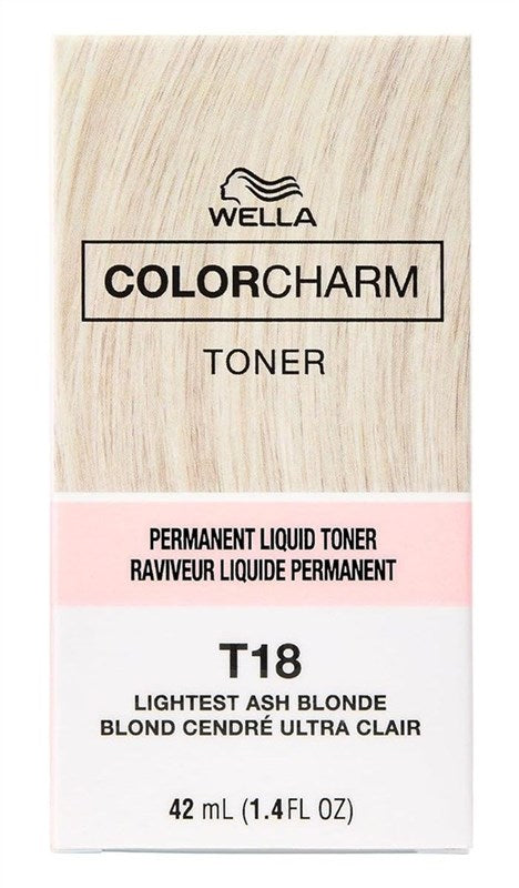 Wella Color Charm Liquid Toner #T18 Lightest Ash Blonde