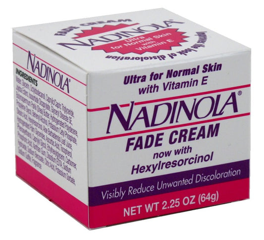 Nadinola Fade Cream Normal Skin With Vitamin-E 2.25oz