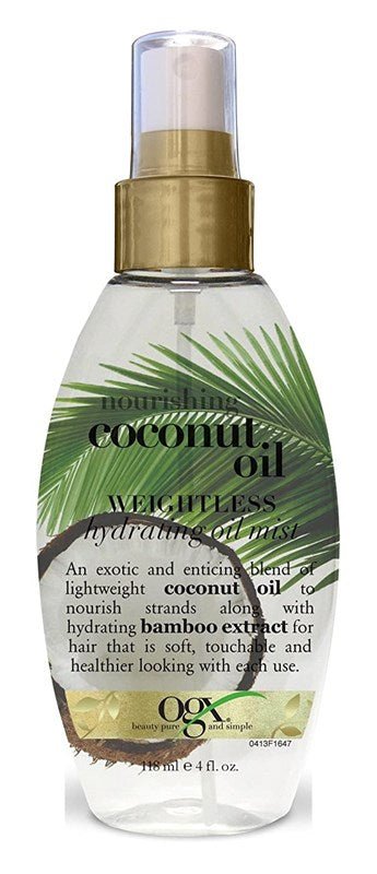 Ogx Coconut Oil Hydrating Oil Mist Weightless 4oz