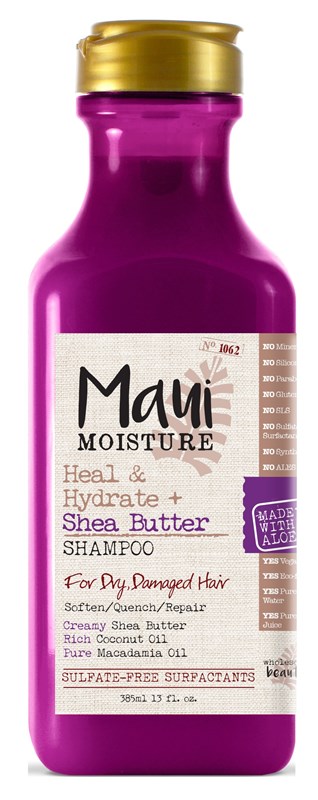 Maui Moisture Shampoo Shea Butter 13oz (Heal & Hydrate)
