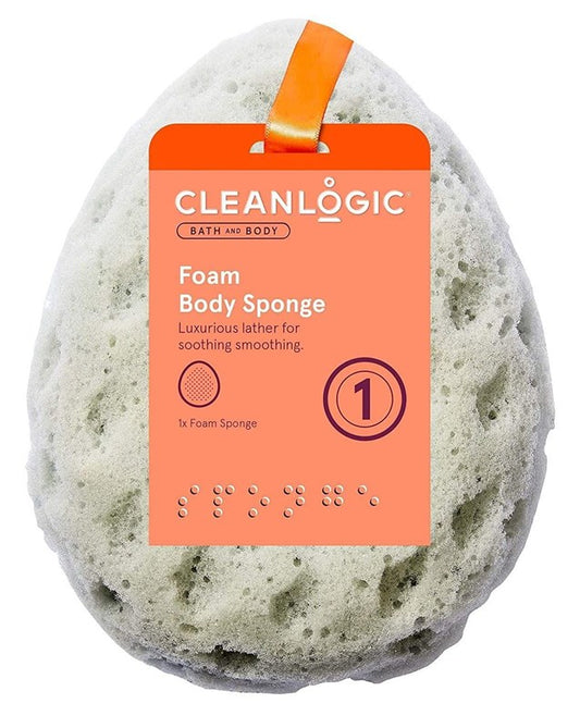 Clean Logic Bath & Body Foam Body Sponge