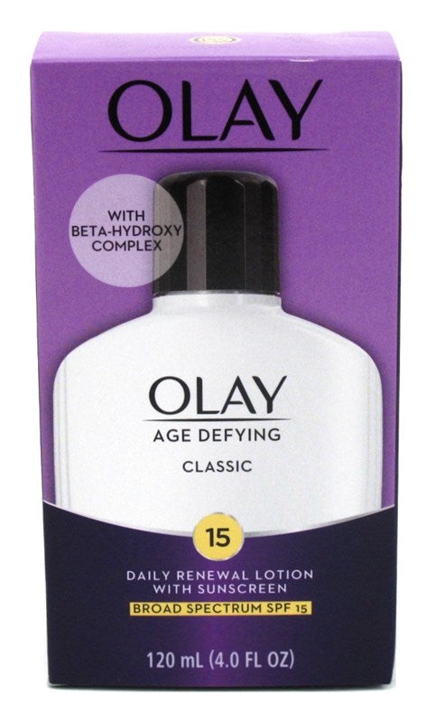 Olay Age Defying Classic Lotion Spf#15 4oz W/Beta Hydr