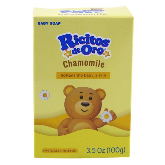 Ricitos De Oro Baby Soap Bar Chamomile 3.5oz