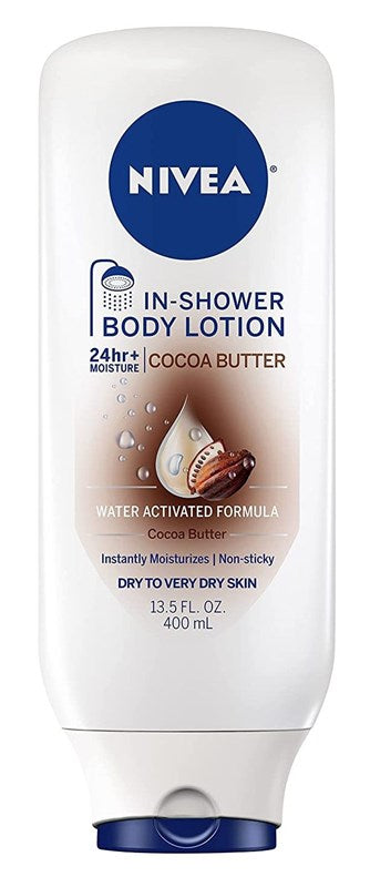Nivea Lotion In-Shower Cocoa Butter 13.5oz(Dry To Very Dry)