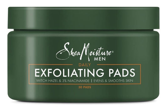 Shea Moisture Men Daily Exfoliating Pads 30 Count