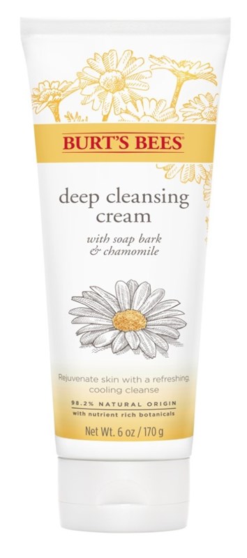 Burts Bees Deep Cleansing Cream 6oz Soap Bark/Chamomile
