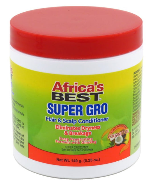 Africas Best Gro Super Hair & Scalp Conditioner 5.25oz