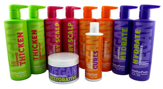 Sasha Pure Clean Vegan Haircare Prepack (20in)
