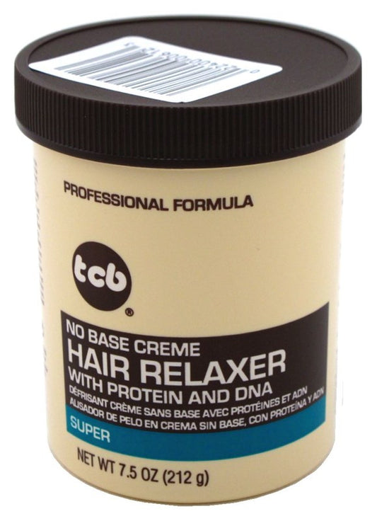 Tcb Hair Relaxer No Base Creme 7.5oz Super Jar