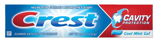 Crest Toothpaste 8.2oz Cavity Protection Cool Mint Gel