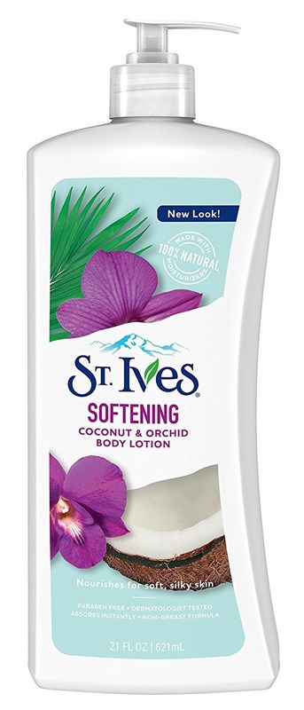 St Ives Body Lotion 21oz Soft And Silky(Coconut/Orchid)