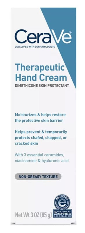 Cerave Hand Cream Therapeutic 3oz