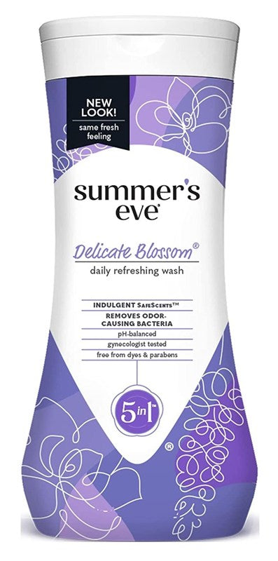 Summers Eve Cleansing Wash 15oz Delicate Blossom