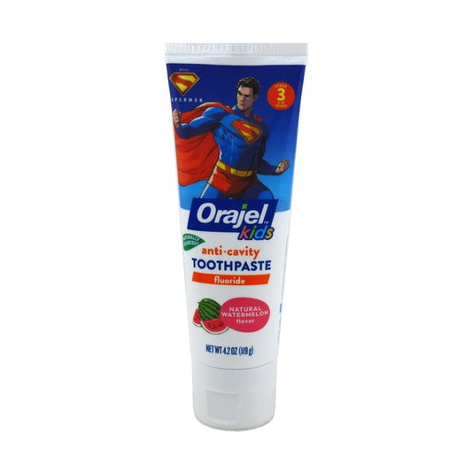 Orajel Kids Toothpaste Superman Watermelon 4.2oz