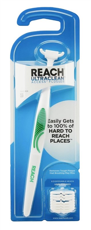 Reach Ultraclean Access Flosser With 8 Refills (6in)