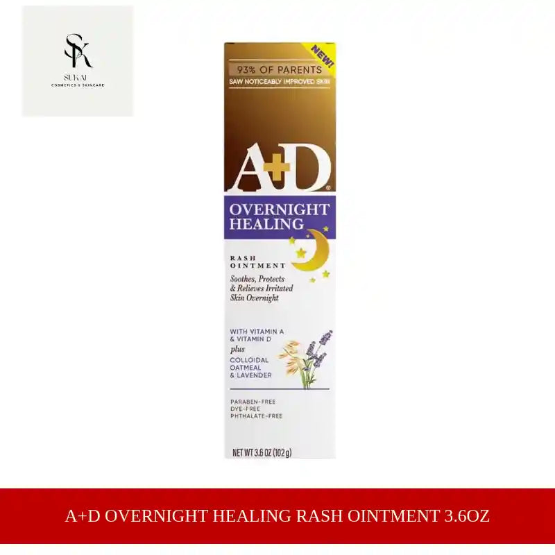 A+D Overnight Healing Rash Ointment 3.6oz by@Outfy