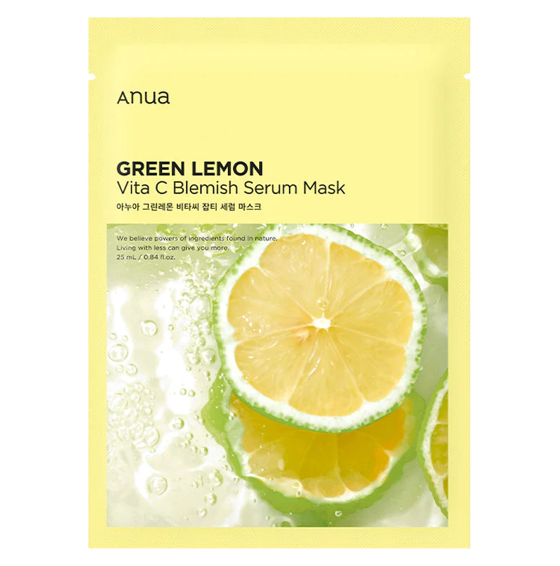 [1EA] Green Lemon Vita C Blemish Serum Mask 25ml