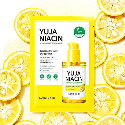 YUJA NIACIN 30DAYS BLEMIMSH CARE SERUM MASK 1ea