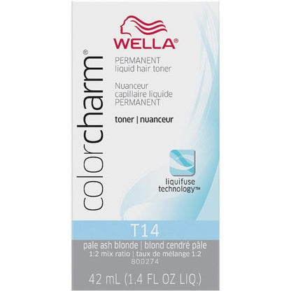 Wella Color Charm Liquid Toner #T14 Pale Ash Blonde